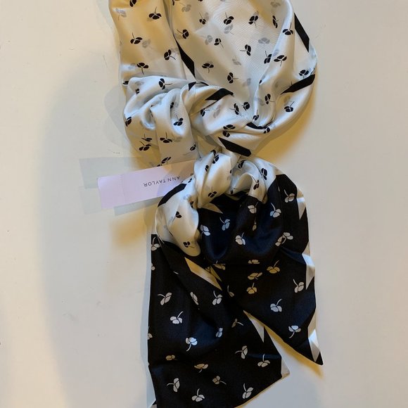 Ann Taylor Silk Scarf - Picture 1 of 3